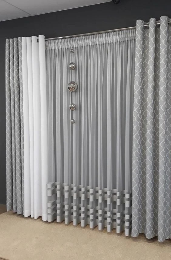 10 Modern Curtain Designs for Living room