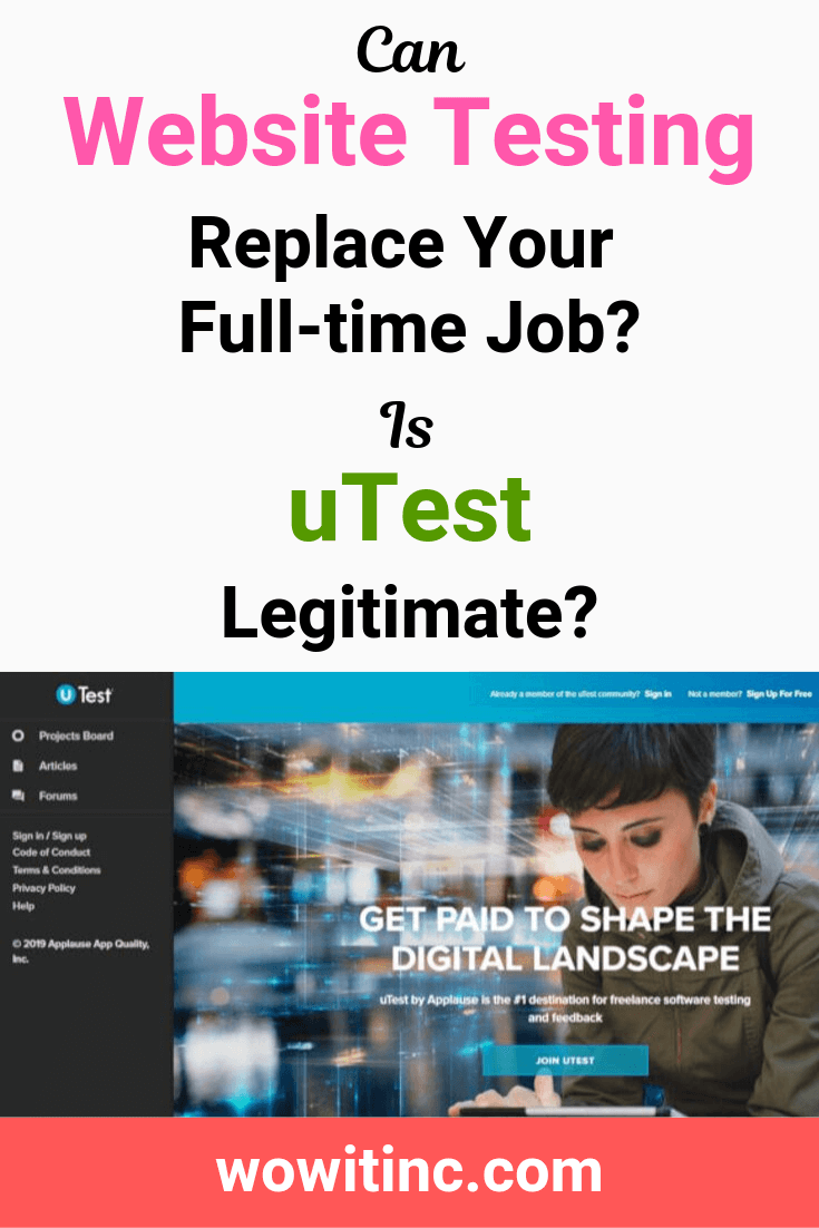 Can uTest Replace Your Fulltime Job? Is uTest site Testing Legitimate?