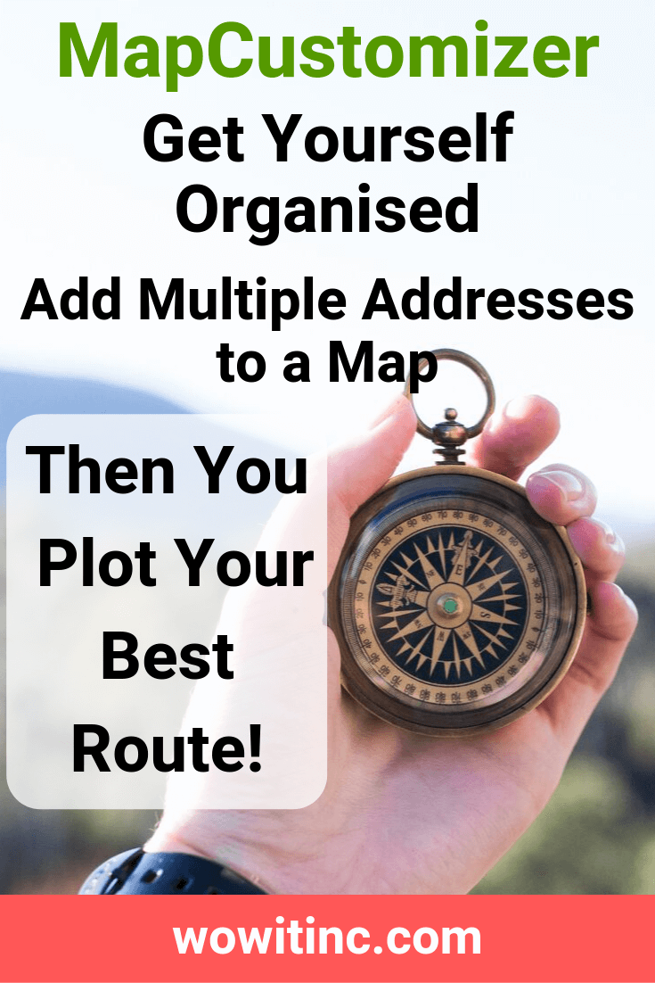 MapCustomizer Map Plotting Best Order for Routes