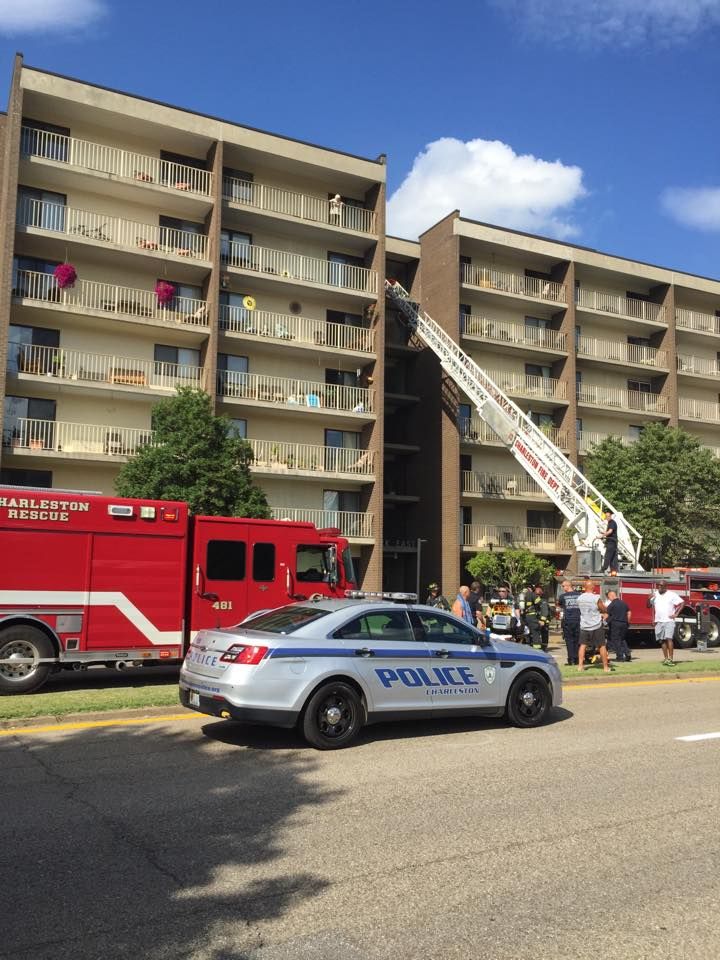 Crews responding to fire at Terrace Park East.