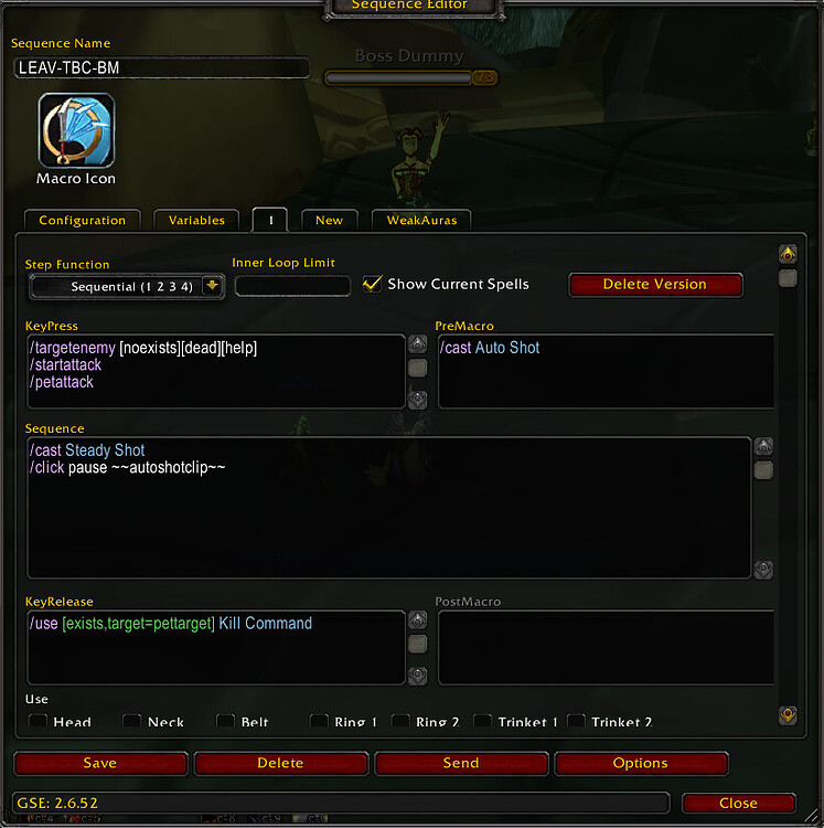 [Does Not Work] TBC Classic Leavaris BM Hunter [June 6 2021