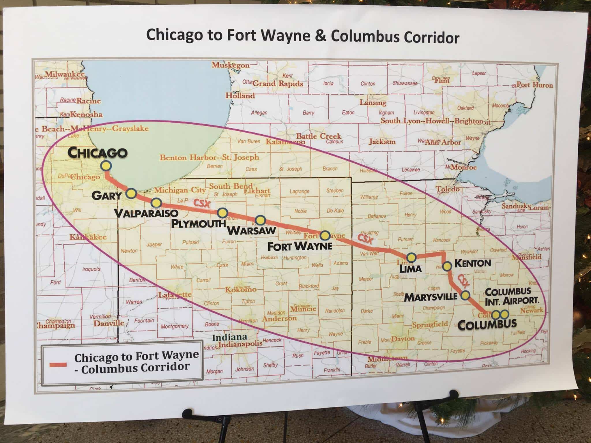 Federal agencies approve 1st step of Fort Wayne passenger rail line