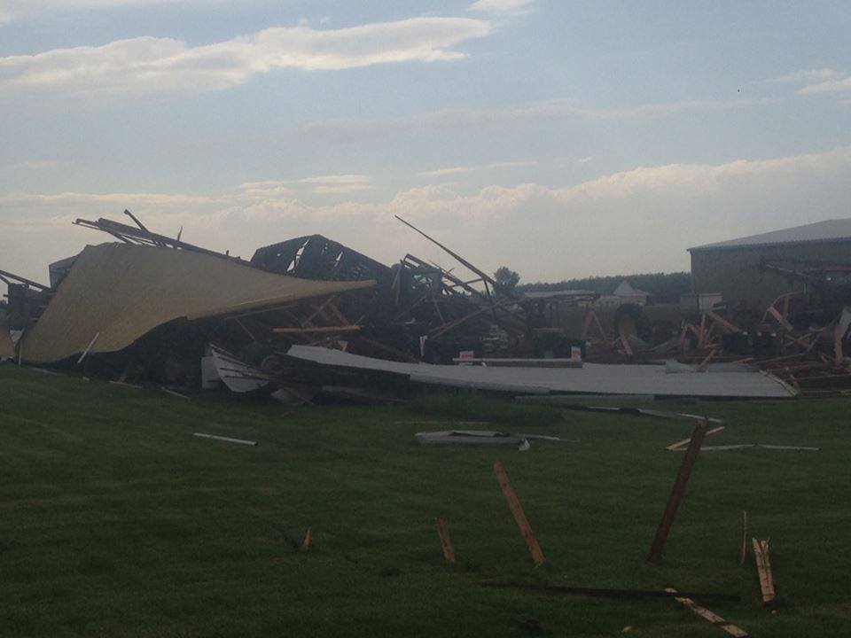 Possible tornado prompts State of Emergency in Paulding Co. WOWO News