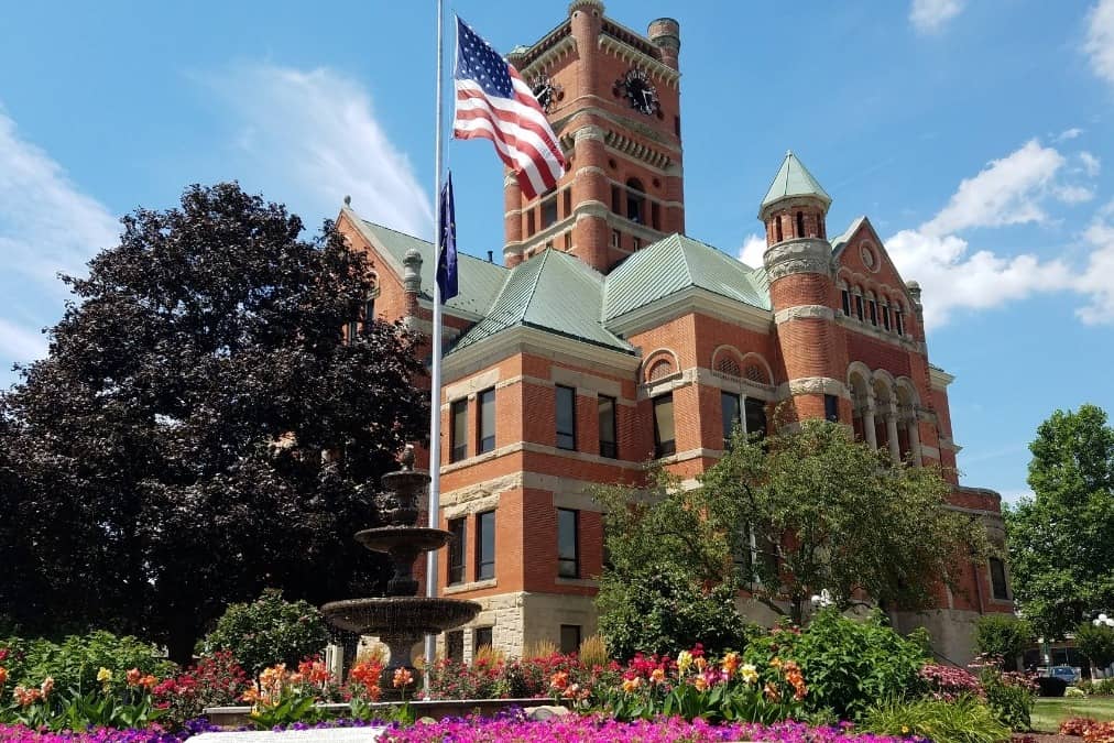 Crowdfunding effort underway for Noble County Courthouse Square WOWO