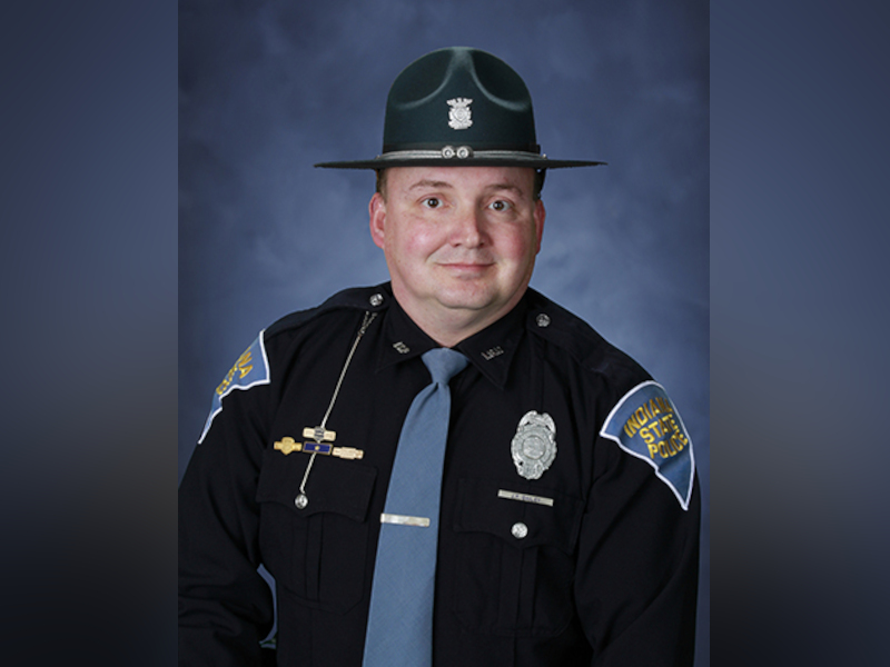 Indiana State Police Master Trooper James Bailey Laid To Rest Over