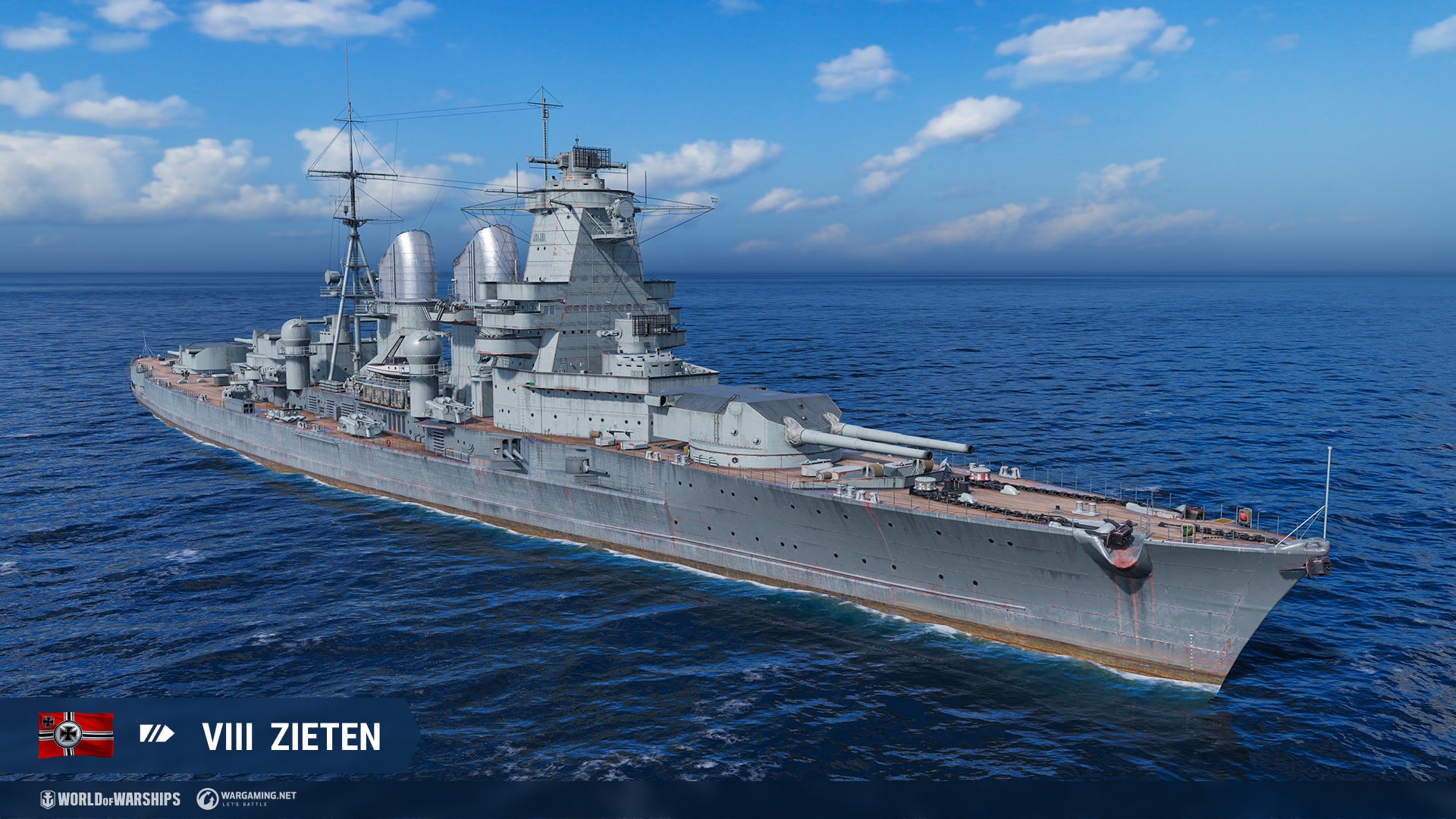 World of Warships Supertest New German battleship branch
