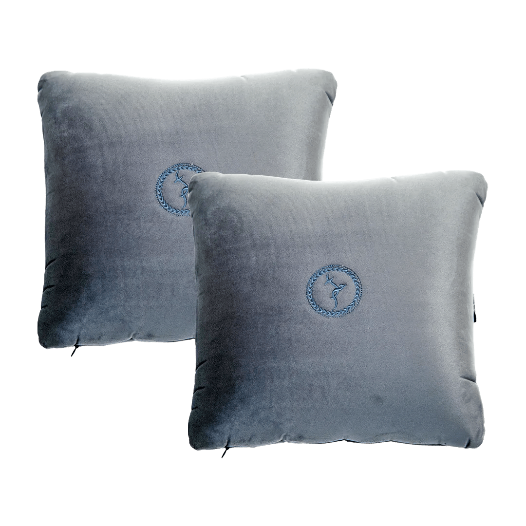 Top Gear Memory Foam Seat Cushions Gray (Pack Of 2 Pcs) Ultimate