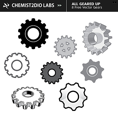 Gears Vector Free Vectors & Graphics