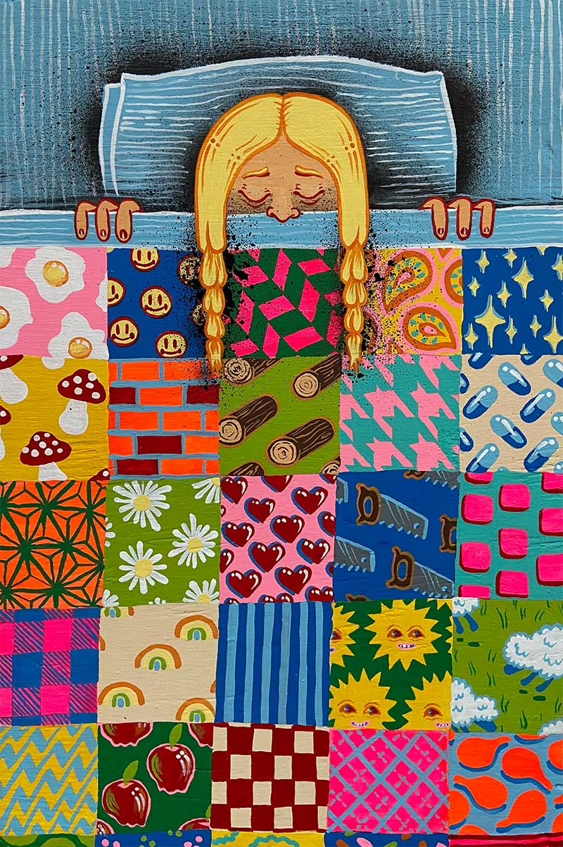 'Crazy Quilt' by Tripper Dungan WOW x WOW