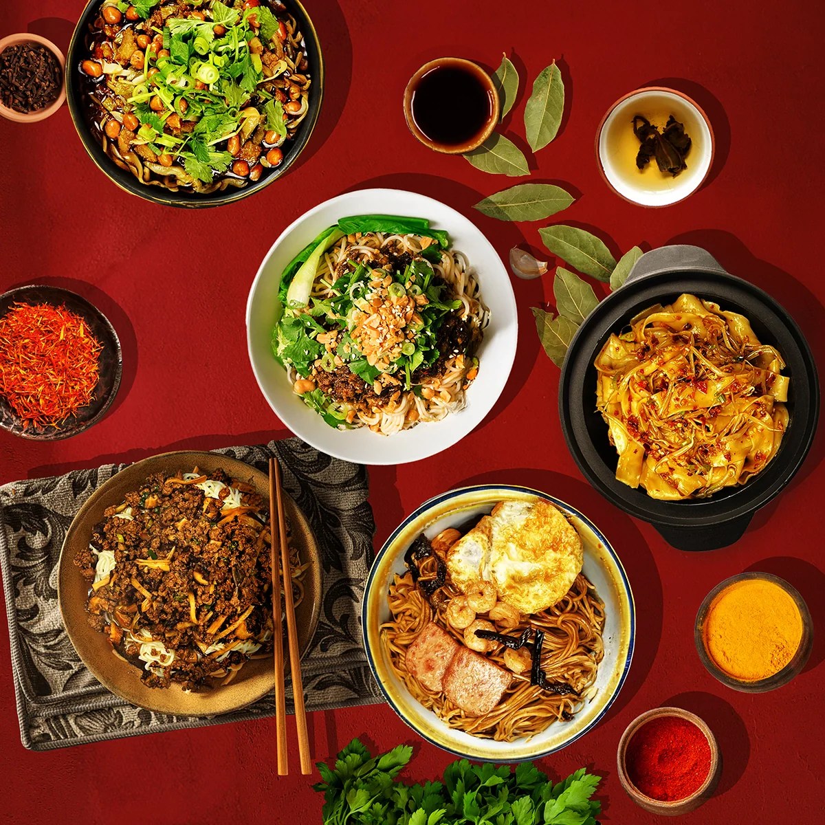 Noodle Lovers' Bundle UK's No.1 Chinese Meal Kits WowzaBox