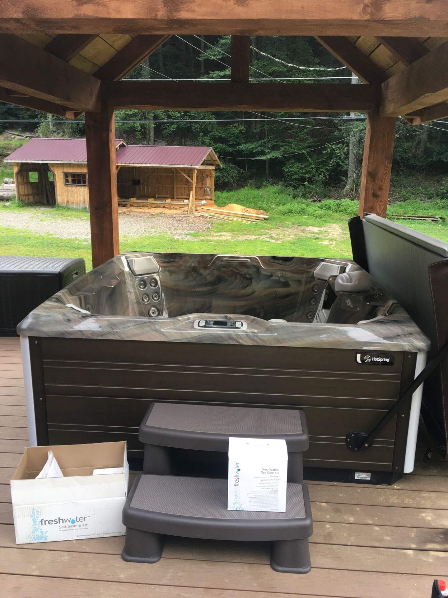 Hot Tub Delivery & Installation Gallery Artesian Pools & Spas