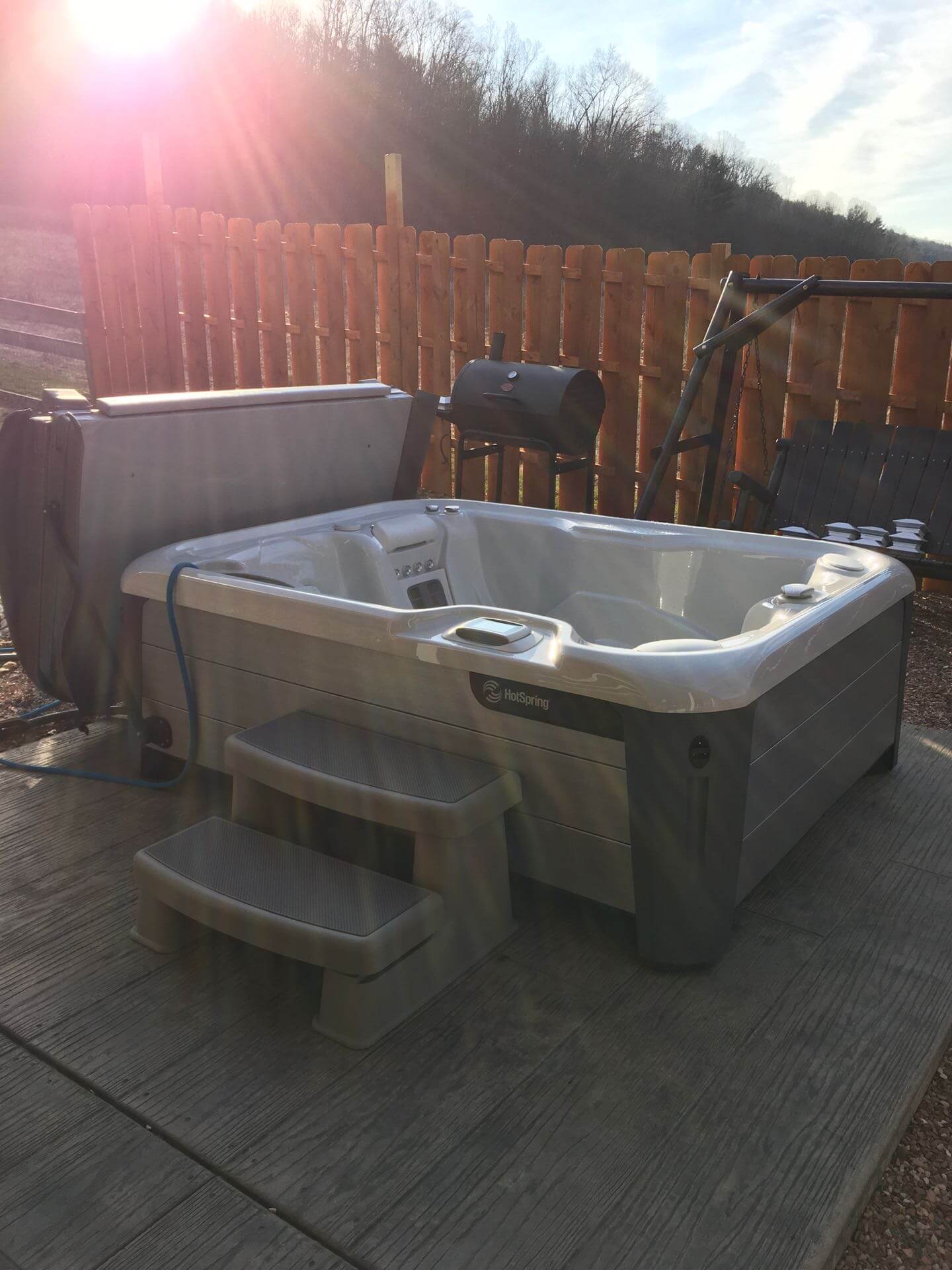 Hot Tub Delivery & Installation Gallery Artesian Pools & Spas