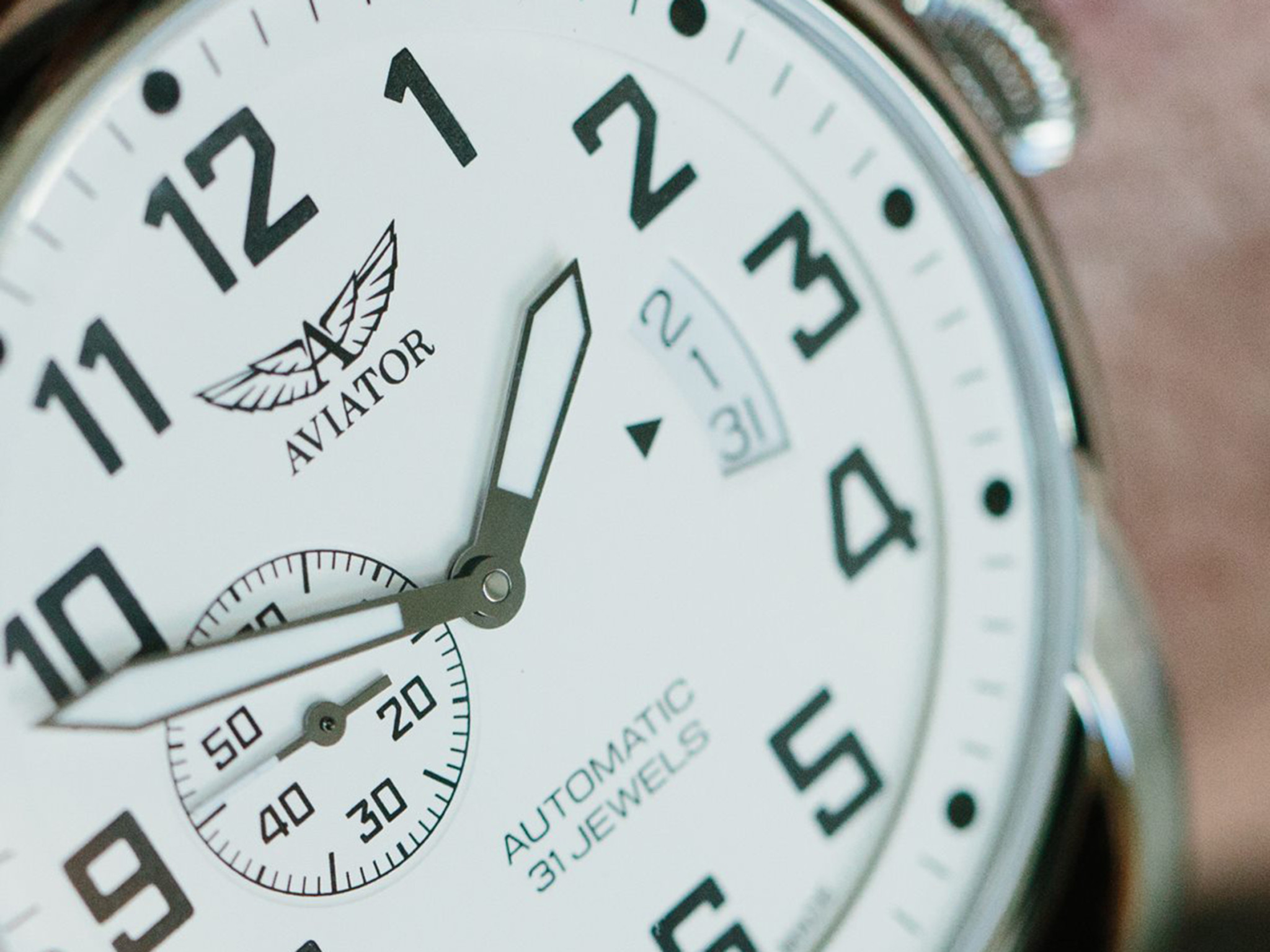 Swiss Aviator watches land in