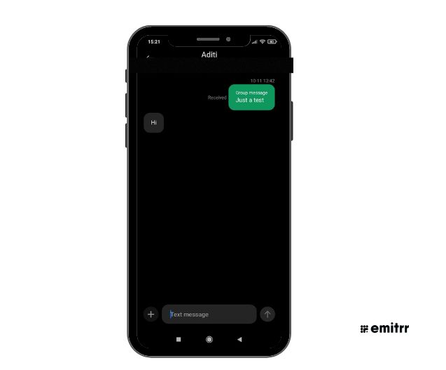 How To Send Text To Multiple Contacts Without Group Message?
