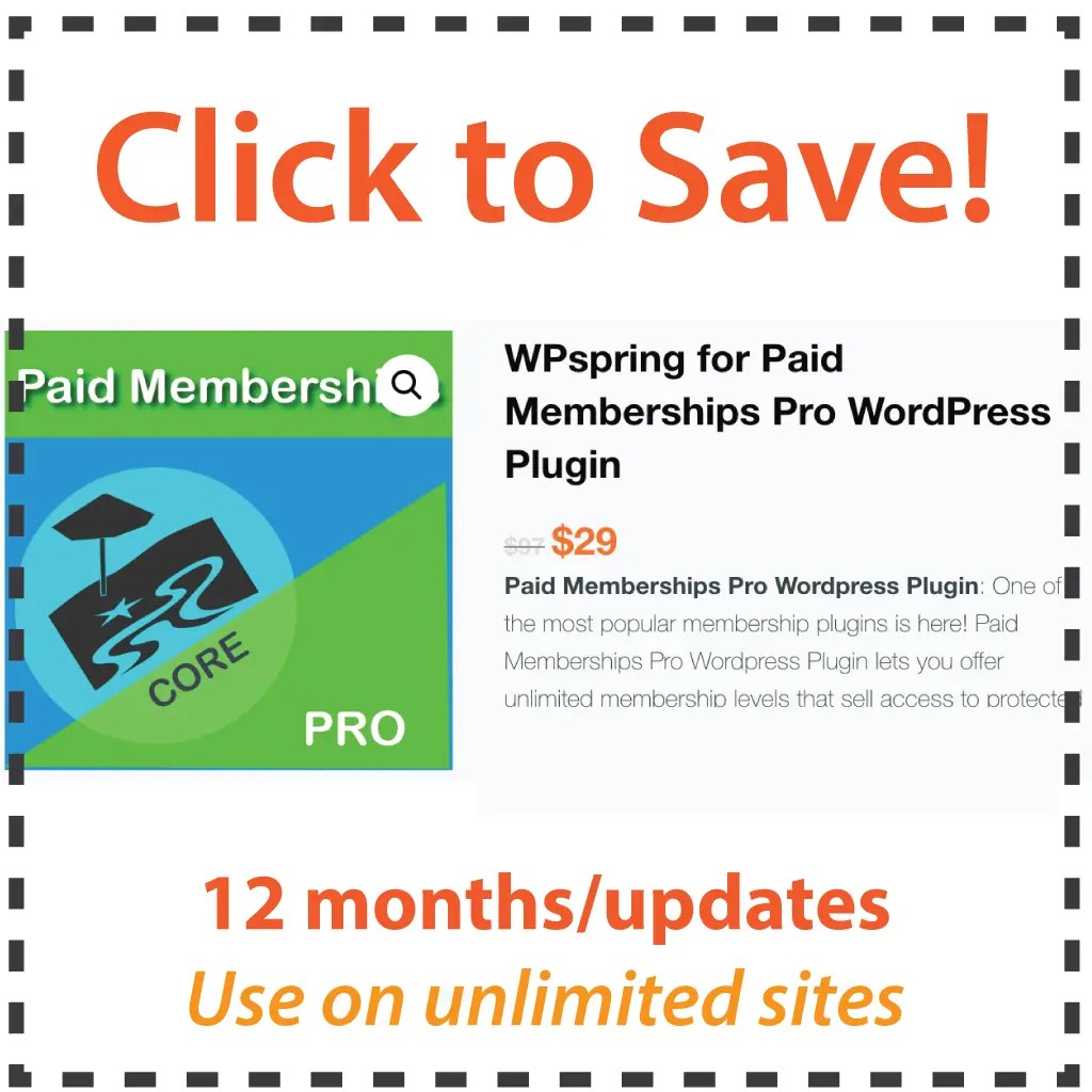 Paid Memberships Pro Coupon Code? Download this plugin for 60 less!