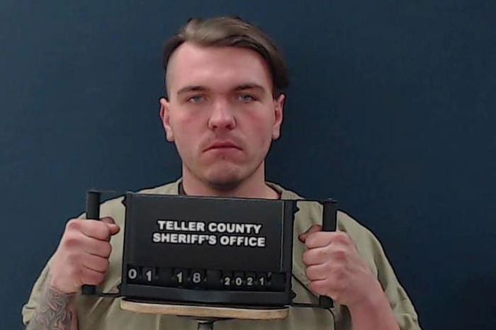 The booking photo of Robert Gieswein, Jan. 18, 2021.