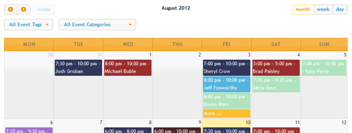 Using Event Calendars Events Manager for WordPress