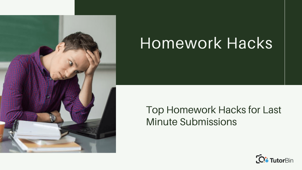 Top Homework Hacks for Last Minute Submissions