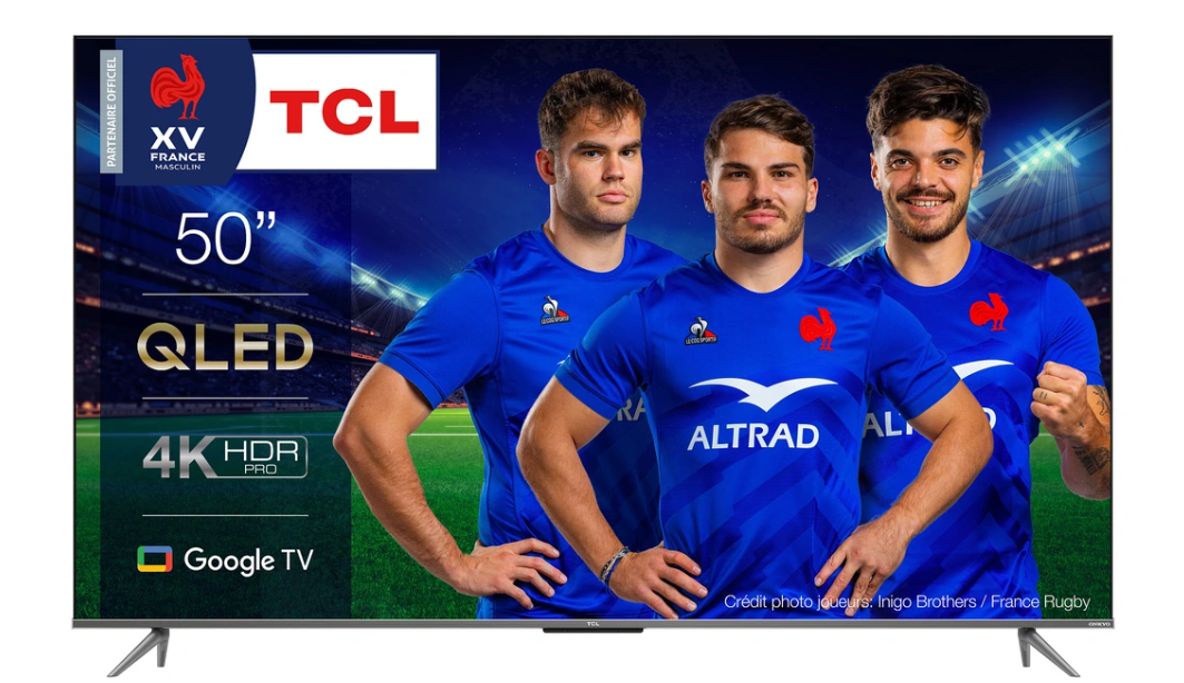 Une TV TCL 50 pouces disponible à partir de 329,99€ chez Darty