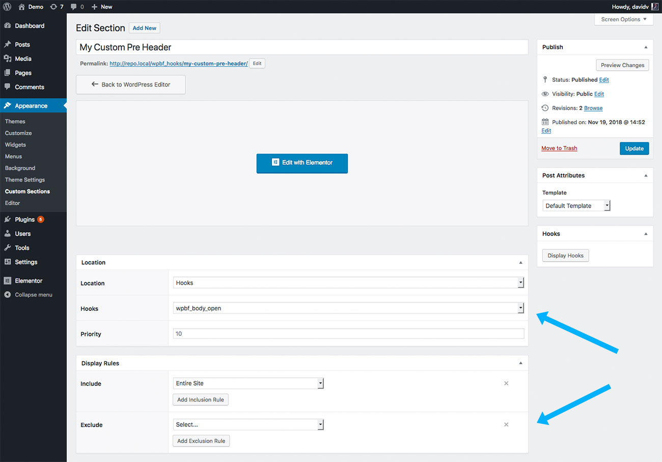 Custom Sections A Powerful way to add Custom Content to Your site