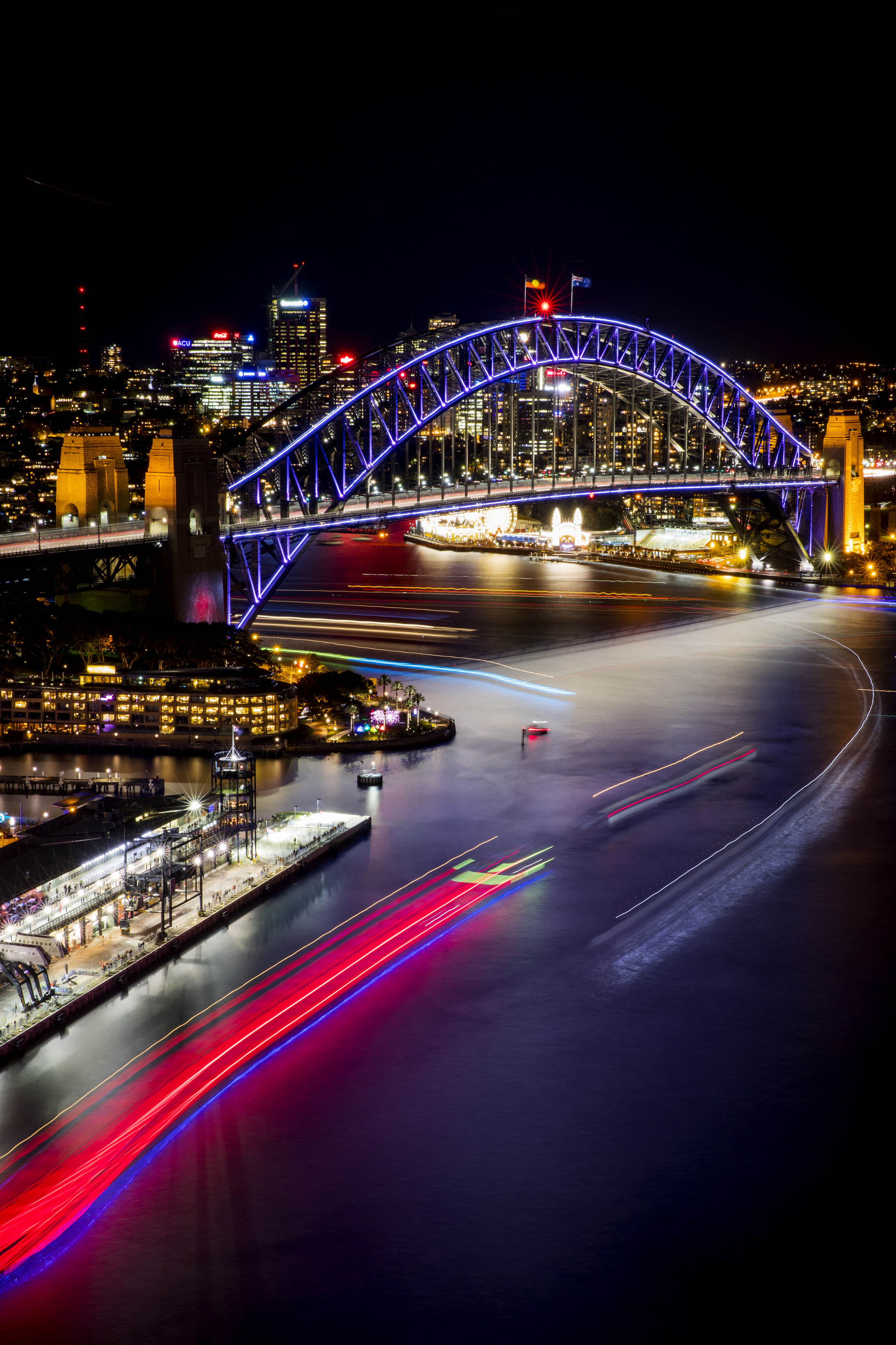 Vivid lights up Sydney