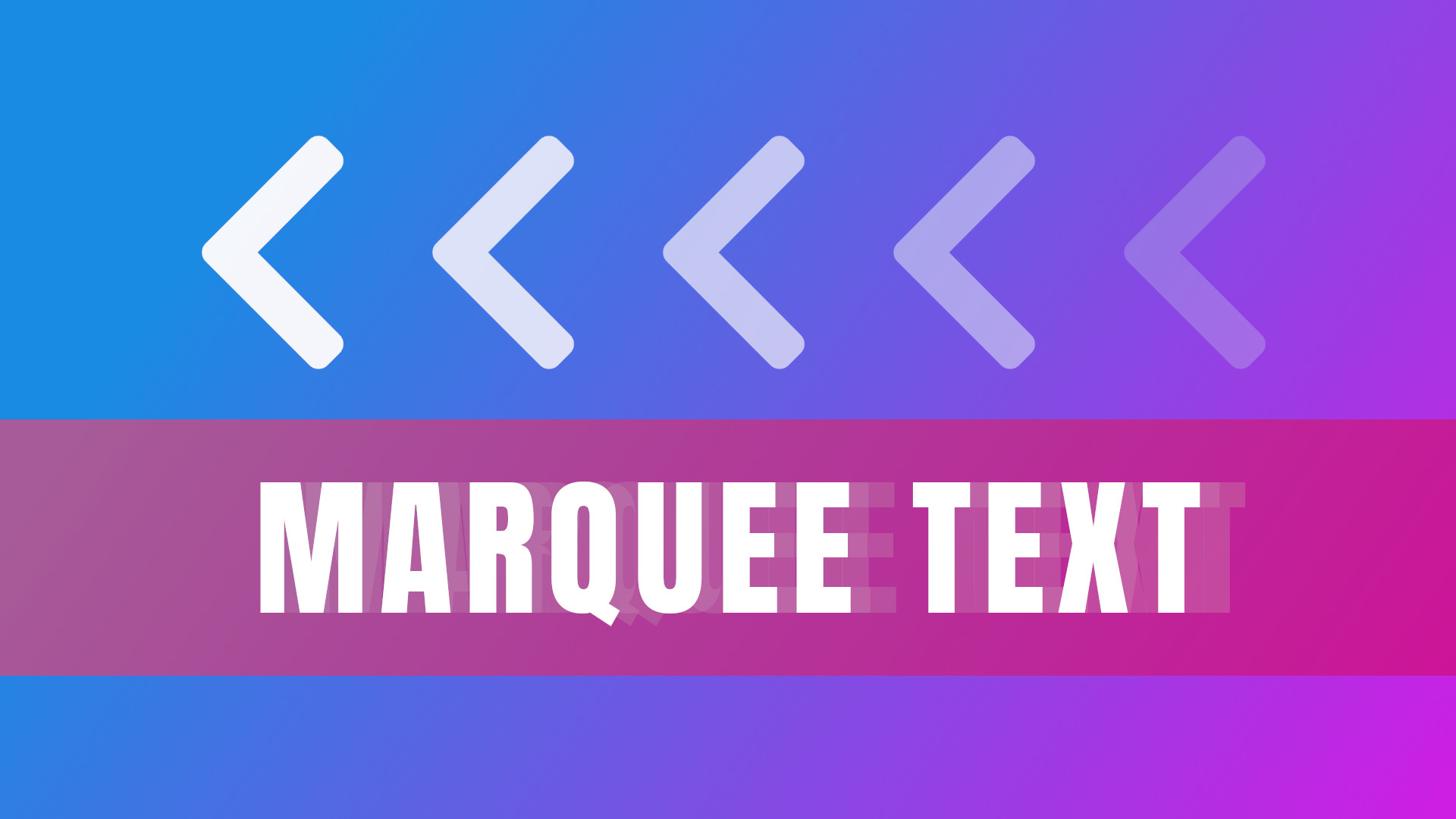 Smooth Scrolling Marquee Text Banner Headwall WP Tutorials
