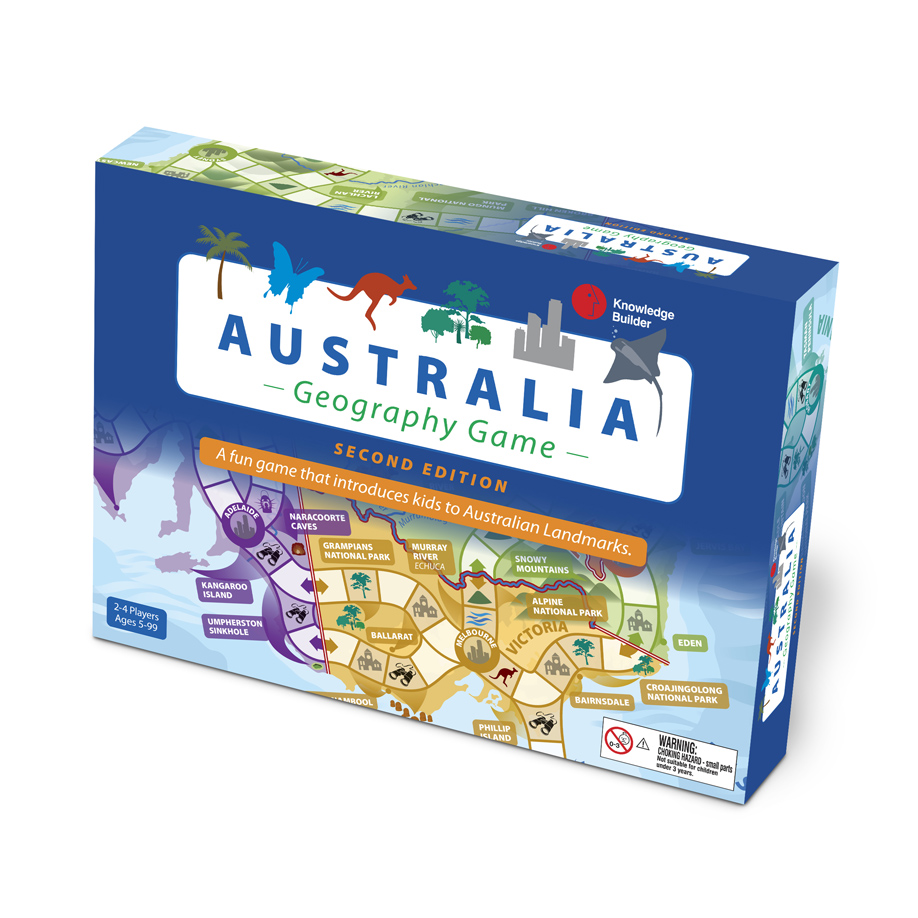 Australia Geography Game Second Edition Knowledge Builder