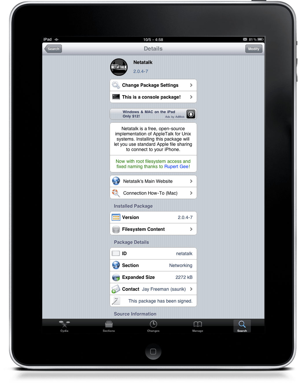 Jailbreak Only Access Your iPad Files From The Finder