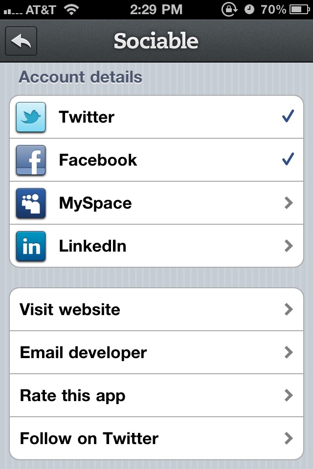 QuickAdvice Get In And Out Of Social Updates With Sociable