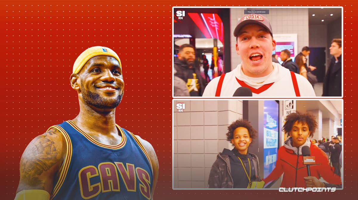 Cavs news Fans react to LeBron James keeping door open on return to