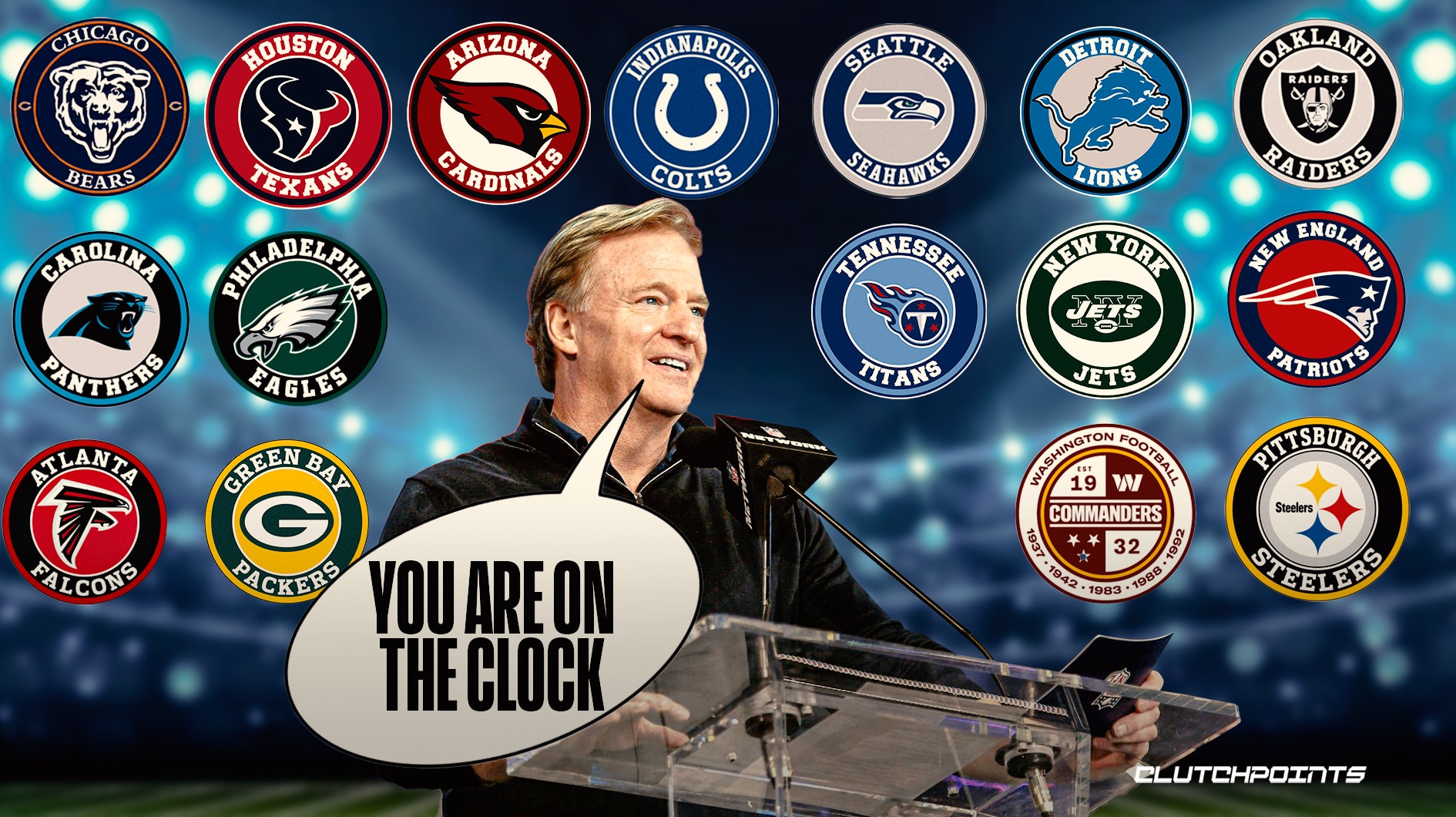 2023 NFL Draft Order for first round after regular season ends