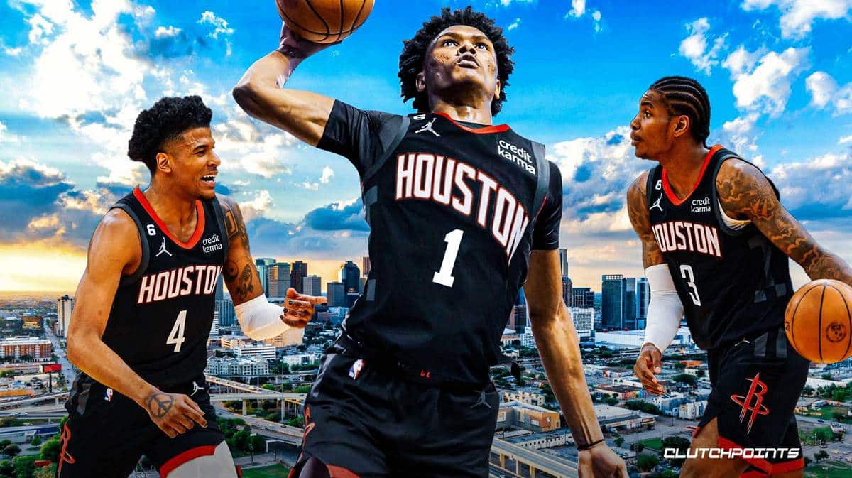 Rockets Amen Thompson pick draws epic reactions from Kevin Porter Jr., teammates