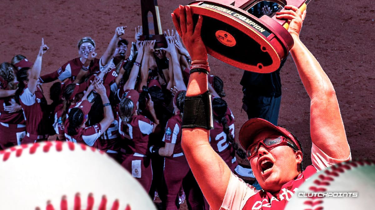 Oklahoma softball wins third straight title after unreal winning streak