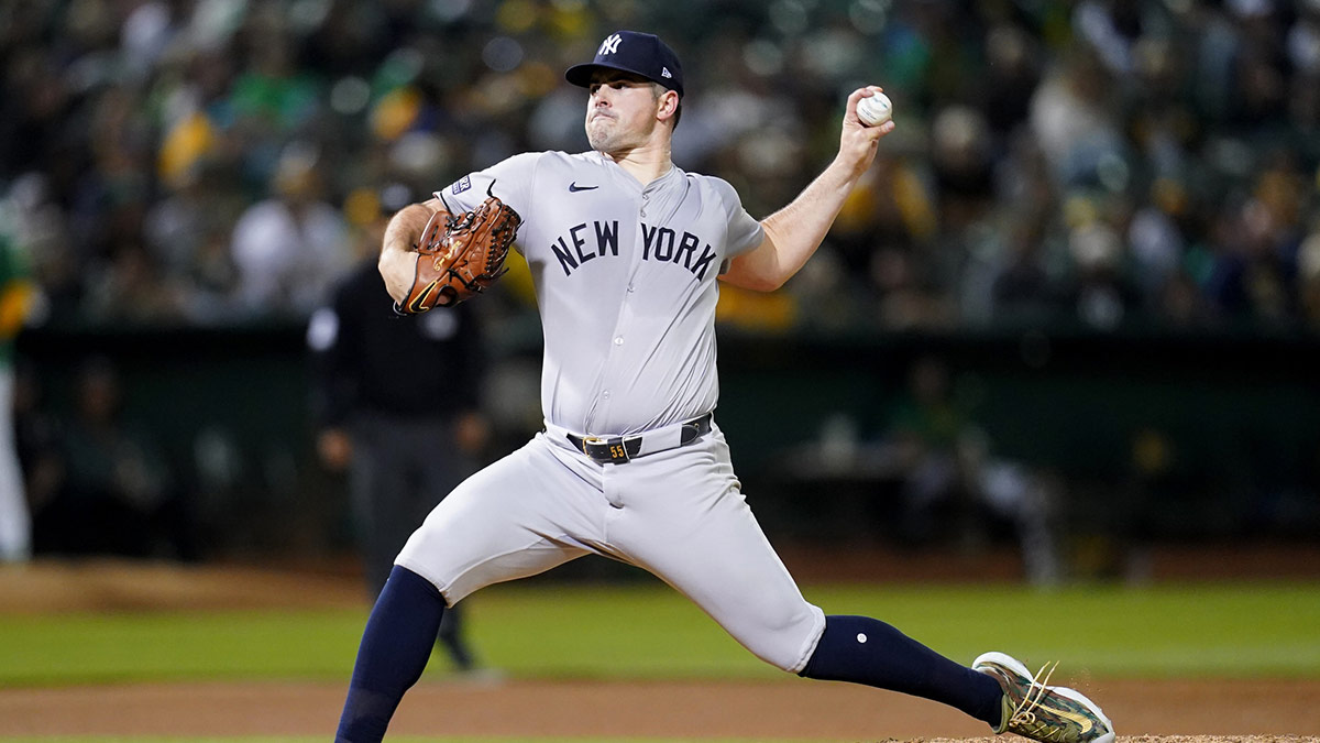 Yankees' Carlos Rodon not afraid of Dodgers lineup after strong statement