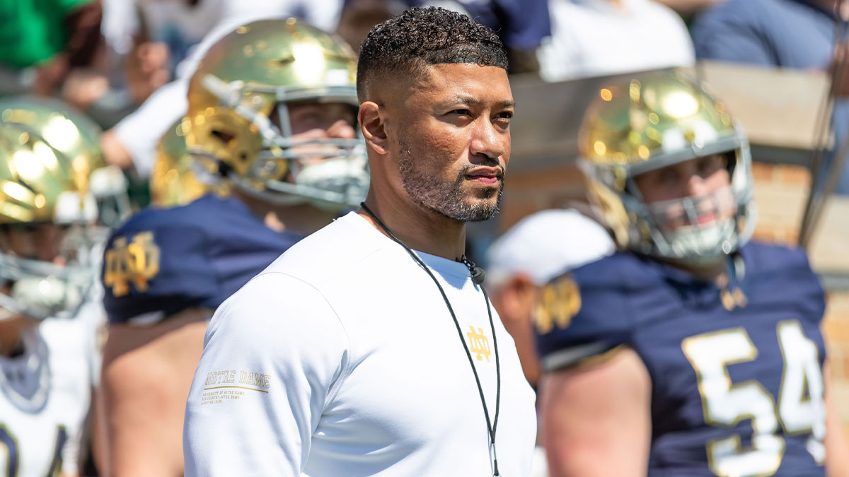 Notre Dame football news Marcus Freeman on why ExNFL stars' sons go to ND
