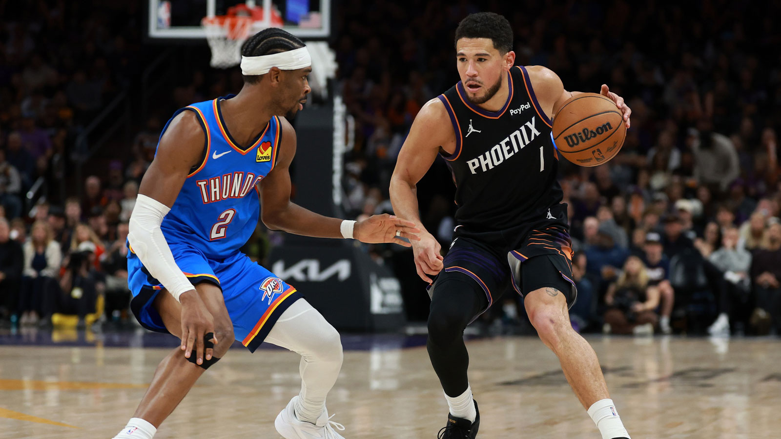 Suns news Devin Booker injury update before NBA Cup clash vs. Thunder(07)