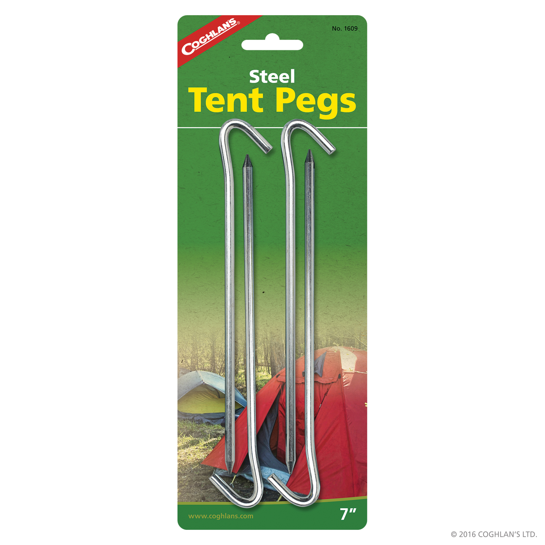 Steel Tent Pegs (7″) 4pk Creative Online