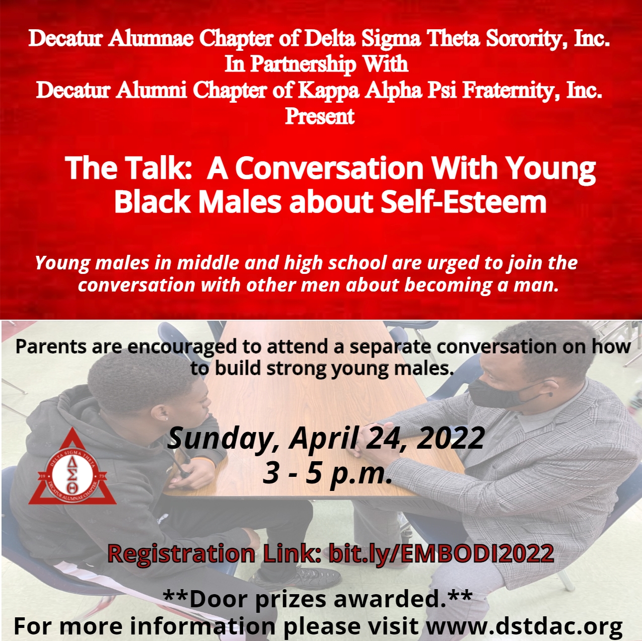 EMBODI A Conversation with Young Males about SelfEsteem Decatur