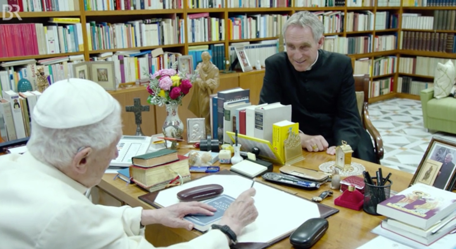 What does a pope’s desk look like? We take you inside