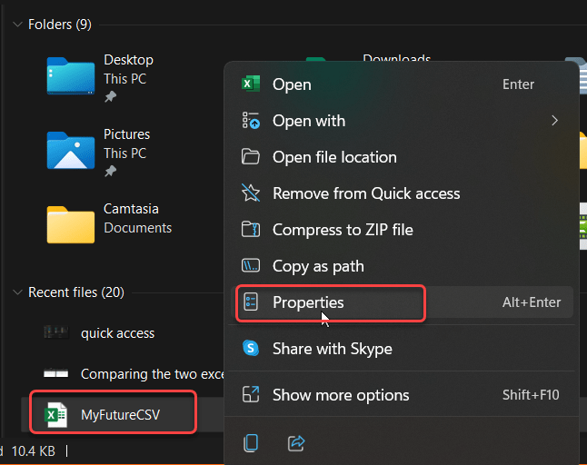 How to Convert an Excel file to CSV