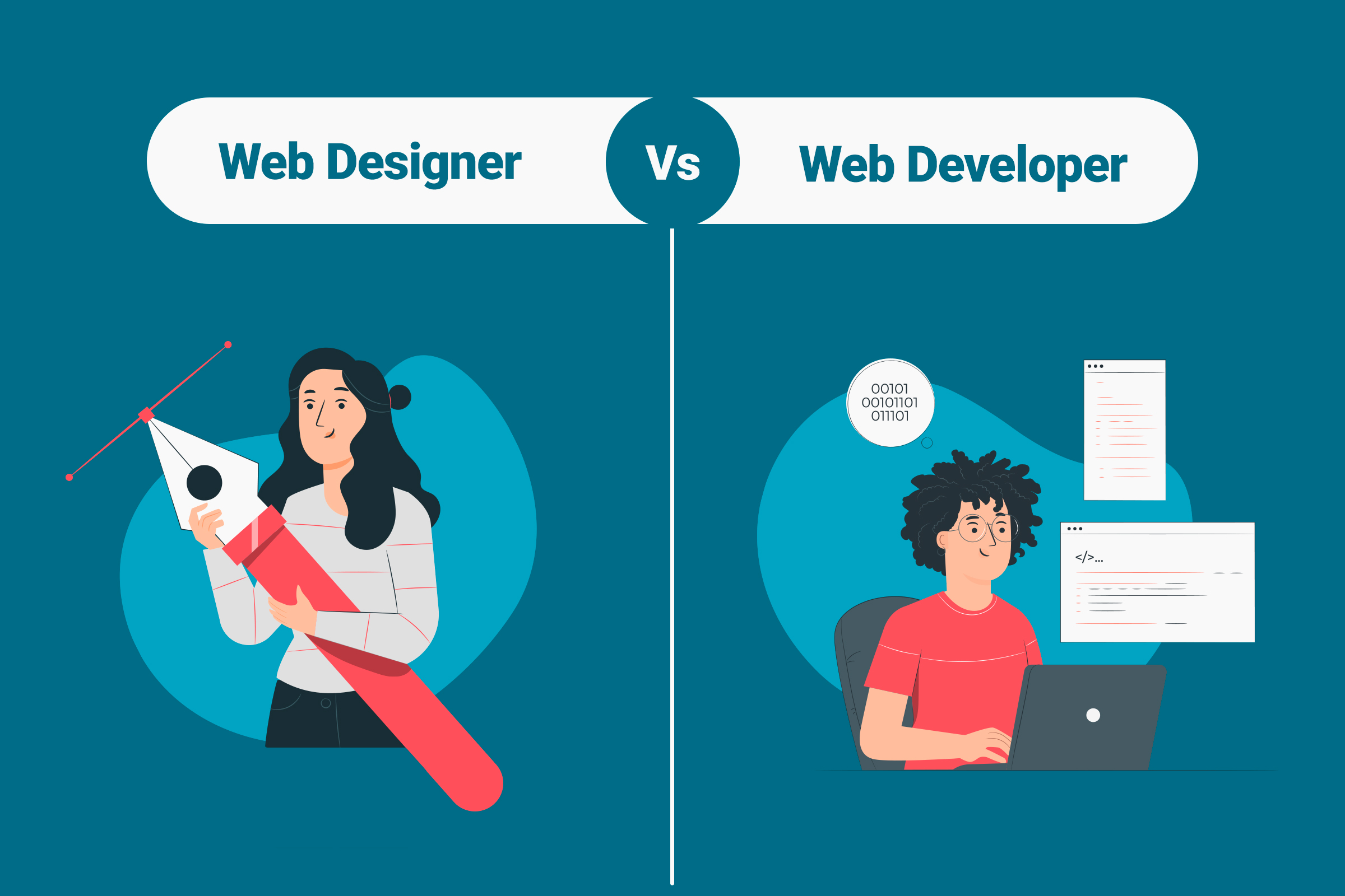 What’s the Difference Between a  Designer and a Developer? Guru Blog