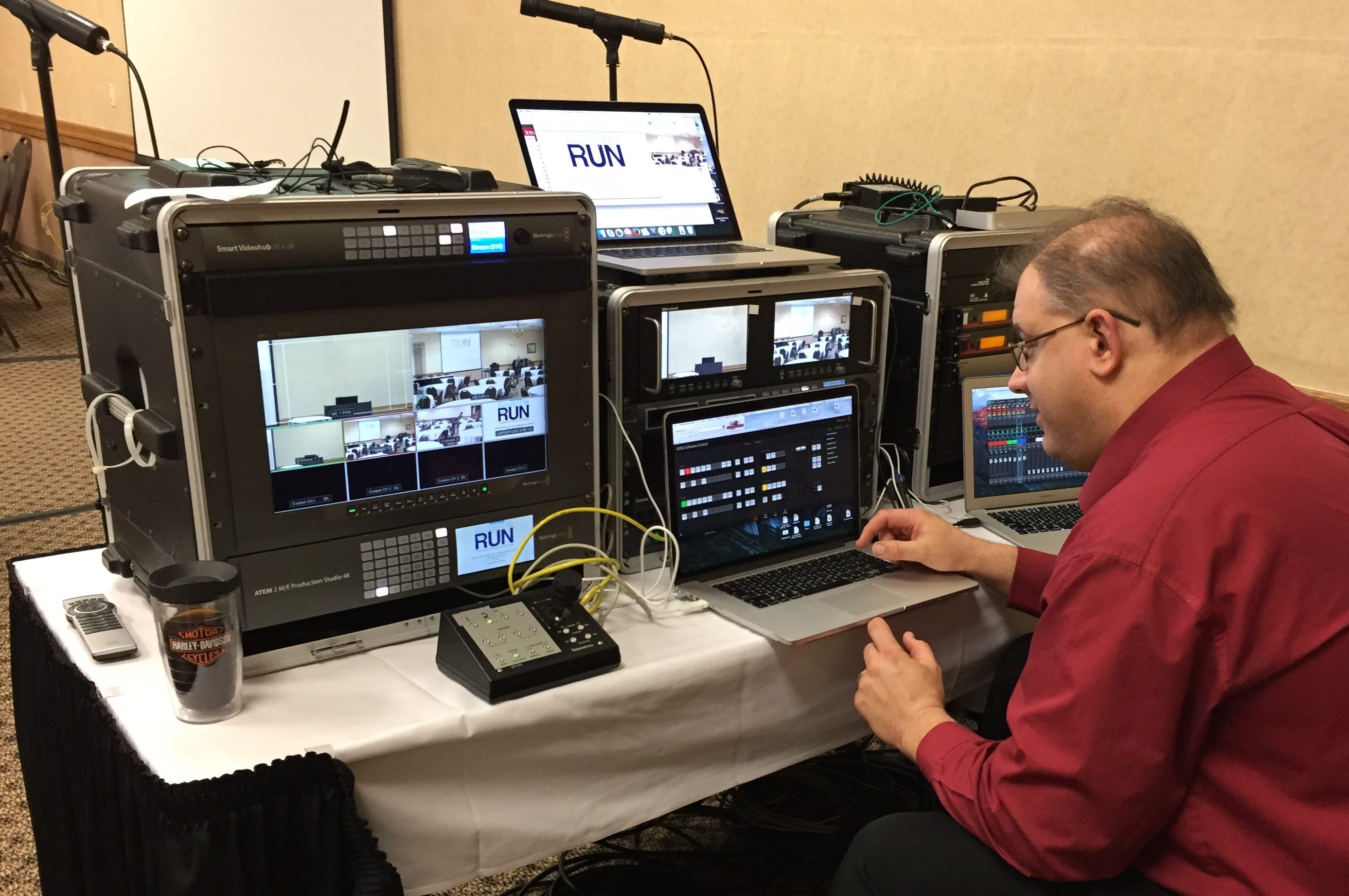 Oncampus resources for videography, audio visual, and remote video