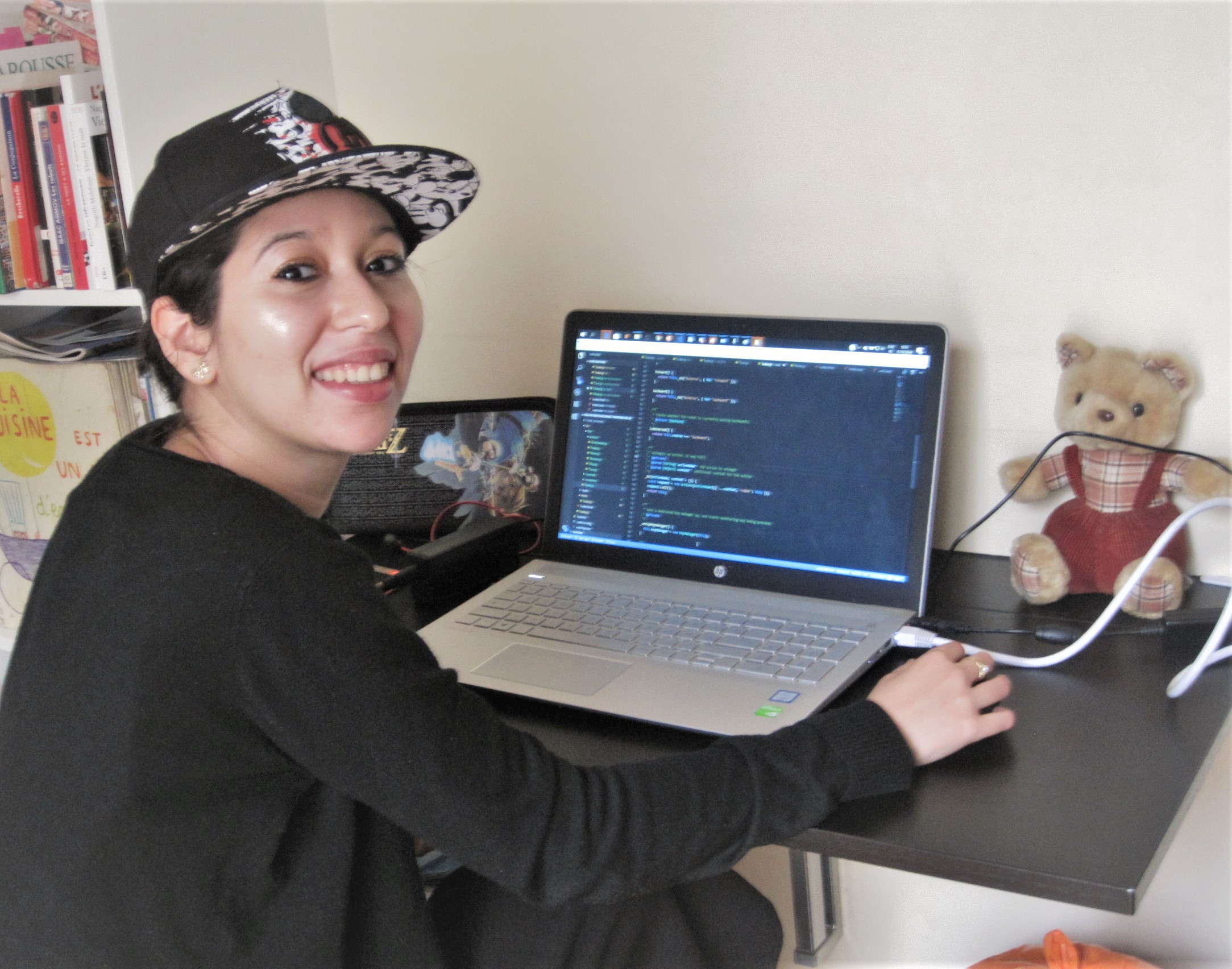 Développeuse web, Jinane « Le développement web m'a