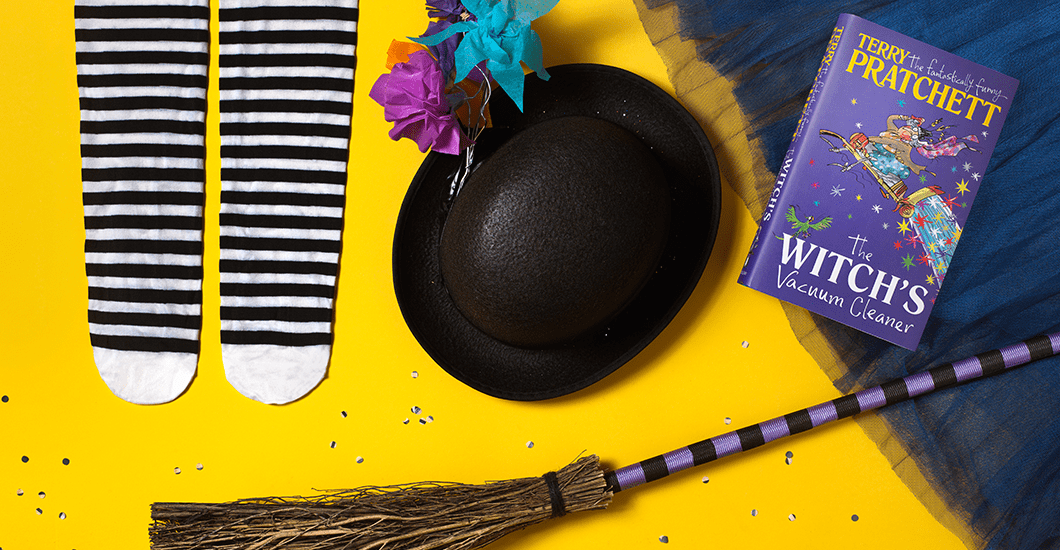 Make a witch costume inspired by The Witch's Vacuum Cleaner