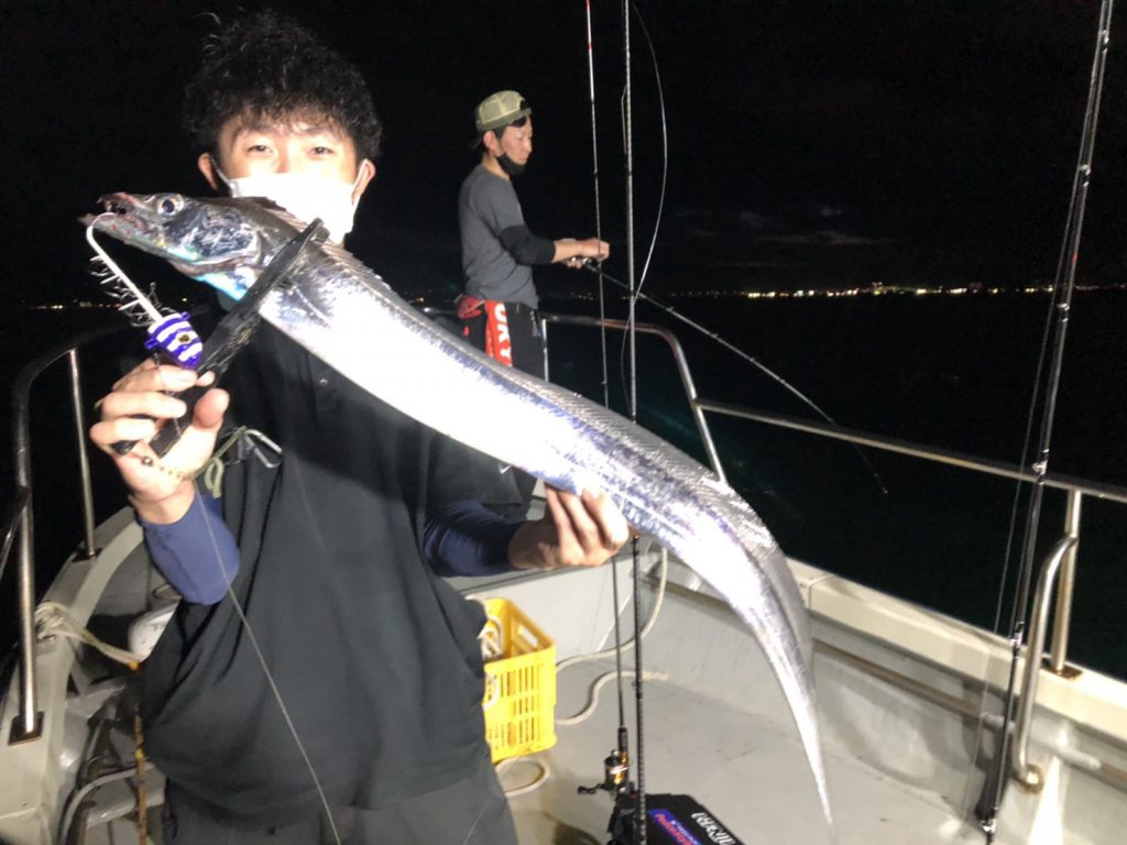 モジャコの成長日記★初の太刀魚テンヤ編 釣りのポイント