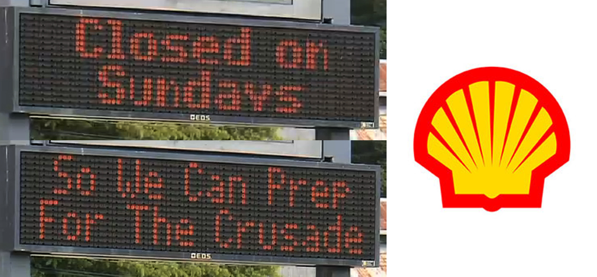 Tennessee Shell Station Advertises Hate Speech Along With Gas Prices Tracey Moody Friendly