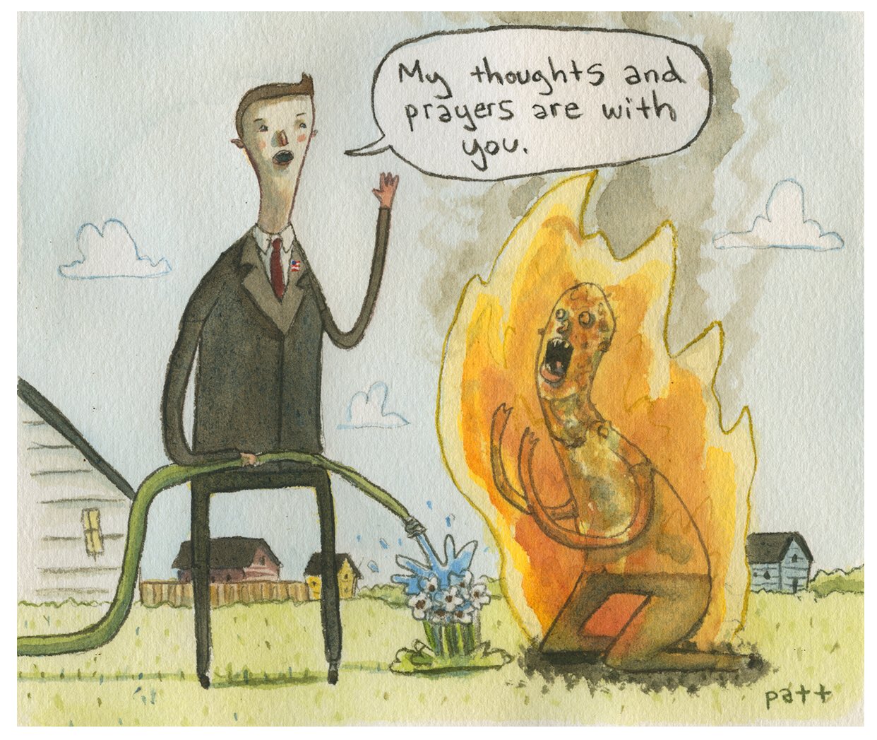 Enough With Your Thoughts and Prayers Already Friendly Atheist