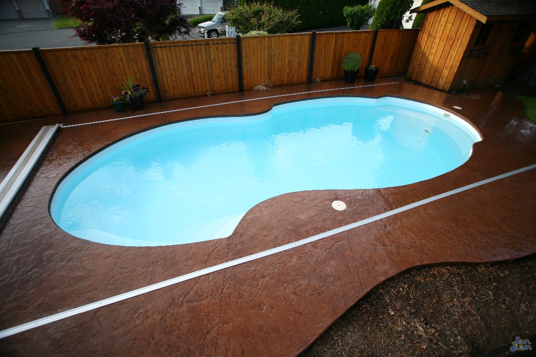 San Juan Pools The Atlantic Deep Deep End Free Form Pool Shape