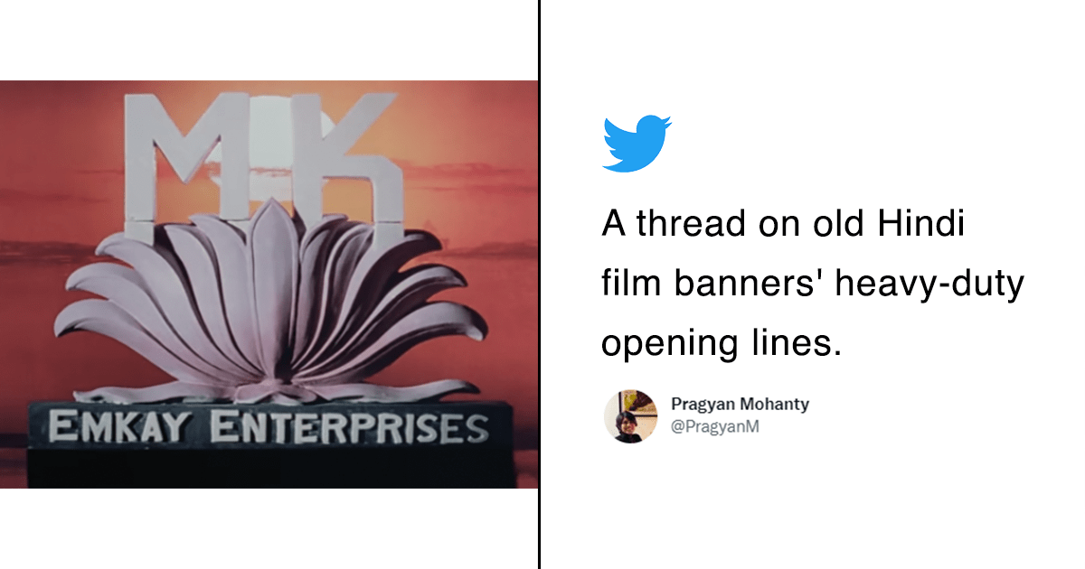 This Twitter Thread About Hindi Movies With Opening Lines
