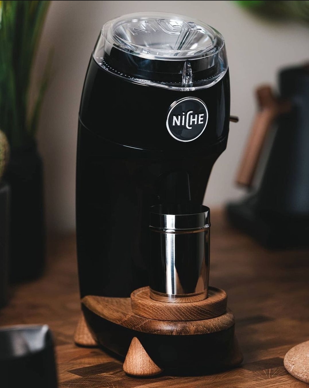 Máy xay cà phê Niche Zero Niche Zero Grinder White Màu đen